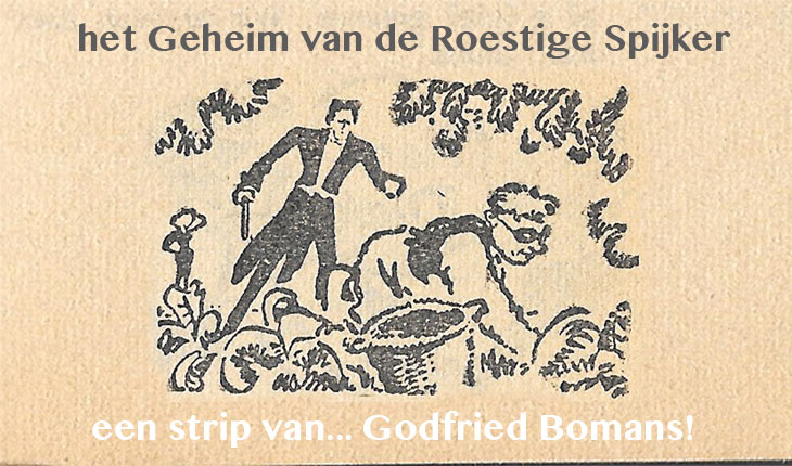 Een strip van Godfried Bomans